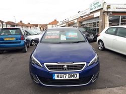 Blue Used 2017 Peugeot 308 GT-line Hatchback | £10,495 (Expensive)