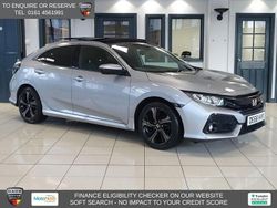 Silver Used 2019 Honda Civic EX Hatchback | £12,240 (Fair price)