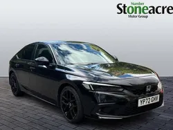 Black Used 2022 Honda Civic Sport Hatchback | £22,499 (Good price)