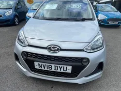 Silver Used 2018 Hyundai i10 SE Hatchback | £5,795 (Good price)