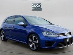 Blue Used 2016 VW Golf VII R Hatchback | £12,990 (Good price)