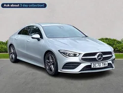 Silver Used 2020 Mercedes CLA180 AMG line Sedan | £18,999 (Good price)