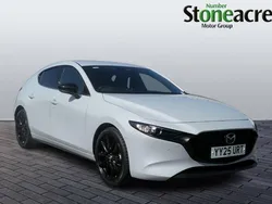 White New 2025 Mazda 3 Homura-Line Hatchback | £21,895 (Fair price)