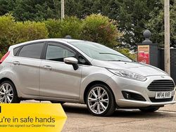 Silver Used 2014 Ford Fiesta Titanium Hatchback | £3,490 (Fair price)