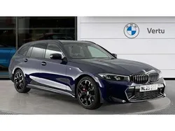 Blue Used 2025 BMW 320 M Sport Estate | £35,432 (A bit pricey)