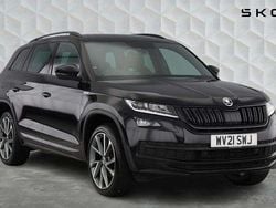 Black magic pearl effect Used 2021 Skoda Kodiaq SportLine SUV | £20,022 (Good price)