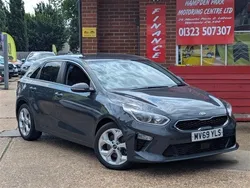 Dark penta metal Used 2019 Kia Ceed 3 Hatchback | £11,795 (A bit pricey)