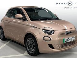 Yellow Used 2024 Fiat 500e Hatchback | £19,990 (Expensive)