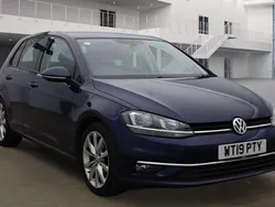 Blue Used 2019 VW Golf VII GT Hatchback | £12,700 (Good price)