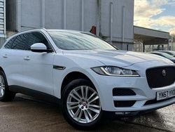 White Used 2017 Jaguar F-Pace Portfolio SUV | £12,000 (Fair price)