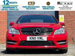 Red Used 2011 Mercedes C220 Sport Sedan | £7,995