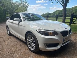 White Used 2016 BMW 218 Impressive Coupe | £6,450 (Super price)
