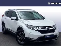 Platinum white Used 2022 Honda CR-V EX SUV | £29,480 (Fair price)