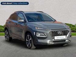 Grey Used 2019 Hyundai Kona Premium SUV | £10,558 (Fair price)