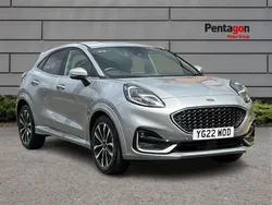 Silver Used 2022 Ford Puma ST-Line SUV | £17,795 (Fair price)