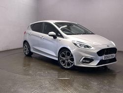 Silver Used 2018 Ford Fiesta ST-Line Hatchback | £11,999 (Fair price)