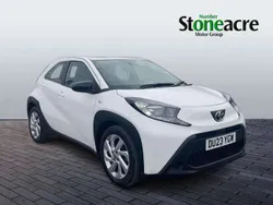 White Used 2023 Toyota Aygo PURE Hatchback | £12,195 (Fair price)