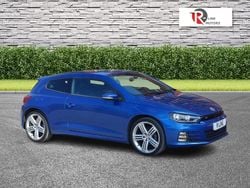 Blue Used 2015 VW Scirocco R-line Coupe | £8,595 (Fair price)