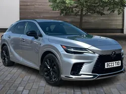 Silver Used 2023 Lexus RX500h Sport Line SUV | £53,140 (Expensive)