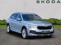 Brilliant silver metallic New 2025 Skoda Kamiq Design Edition SUV | £23,190