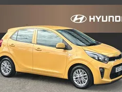Yellow Used 2022 Kia Picanto 2 Hatchback | £10,292 (Fair price)