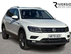 White Used 2021 VW Tiguan Allspace SEL SUV | £24,393 (Fair price)