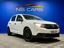 White Used 2018 Dacia Sandero Ambiance Hatchback | £3,999 (Fair price)