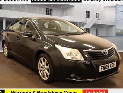 Black Used 2009 Toyota Avensis Sedan | £4,999 (A bit pricey)