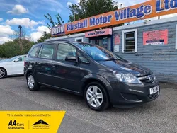 Grey Used 2013 Vauxhall Zafira MPV | £4,295 (A bit pricey)