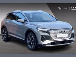 Grey Used 2024 Audi Q4 e-tron S-Line SUV | £35,450 (Good price)