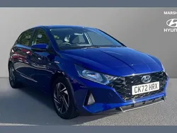 Blue Used 2022 Hyundai i20 SE Hatchback | £14,191 (Fair price)