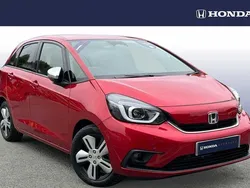 Crystal red Used 2022 Honda Jazz Hybrid Hatchback | £17,257 (Fair price)