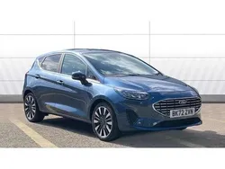 Blue Used 2022 Ford Fiesta Titanium X Hatchback | £14,499 (Good price)