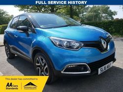 Blue Used 2016 Renault Captur Dynamique SUV | £7,895 (Fair price)