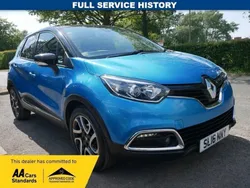 Blue Used 2016 Renault Captur Dynamique SUV | £7,895 (Fair price)