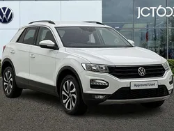 White Used 2021 VW T-Roc Active SUV | £17,315 (Fair price)