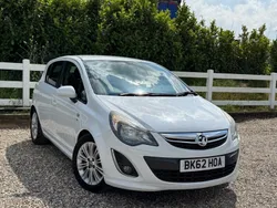 White Used 2012 Vauxhall Corsa SRi Hatchback | £3,495 (Fair price)