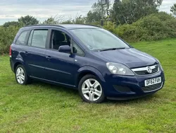 Blue Used 2012 Vauxhall Zafira MPV | £3,208 (Fair price)