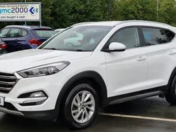 White Used 2017 Hyundai Tucson Premium SUV | £7,995 (Fair price)