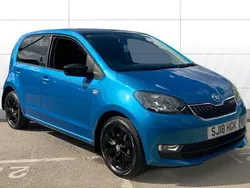 Blue Used 2018 Skoda Citigo Colour Edition Hatchback | £6,053 (Fair price)