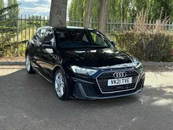 Myth black metallic Used 2021 Audi A1 S-Line Hatchback | £19,880 (Fair price)