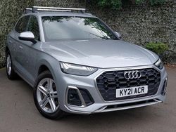 Silver Used 2021 Audi Q5 S-Line SUV | £25,998 (Fair price)