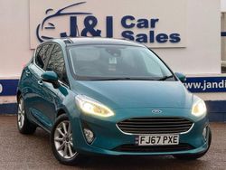 Blue Used 2017 Ford Fiesta Titanium Hatchback | £6,995 (Fair price)