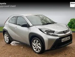 Silver Used 2023 Toyota Aygo PURE Hatchback | £12,050 (Fair price)
