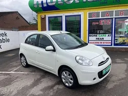 White Used 2012 Nissan Micra Acenta Hatchback | £4,499 (A bit pricey)