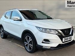 White Used 2018 Nissan Qashqai N-Connecta SUV | £11,890 (Super price)