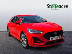 Red Used 2023 Ford Focus ST-Line X Hatchback | £15,995 (Good price)