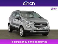 Silver Used 2022 Ford Ecosport Titanium SUV | £12,999 (Fair price)