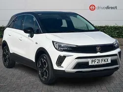 White Used 2021 Vauxhall Crossland Elite SUV | £13,575 (Fair price)
