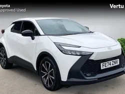White Used 2024 Toyota C-HR Design SUV | £27,071 (Fair price)